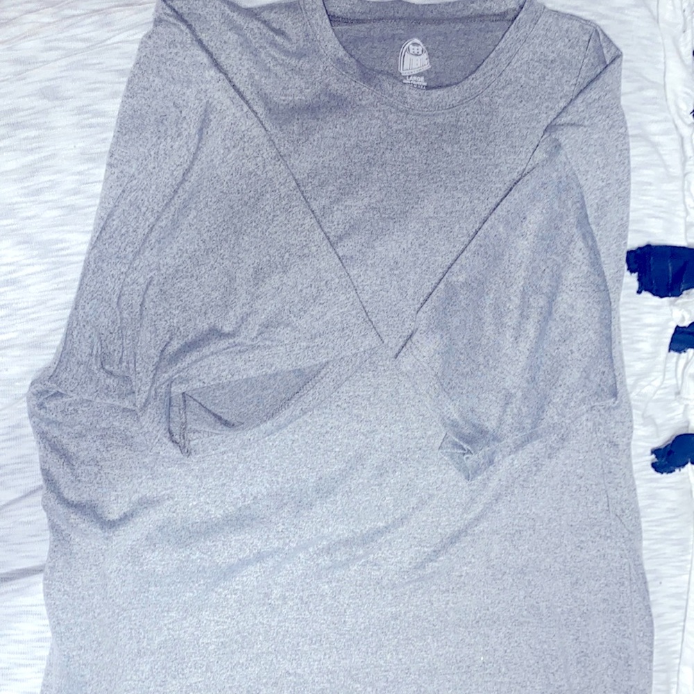 Large athletic t-shirt